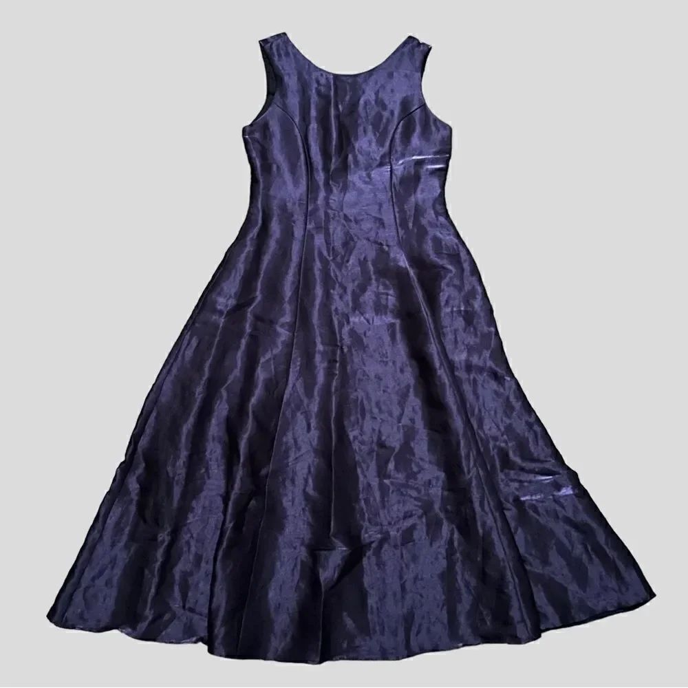 Vintage Jessica McClintock Purple Formal Dress
